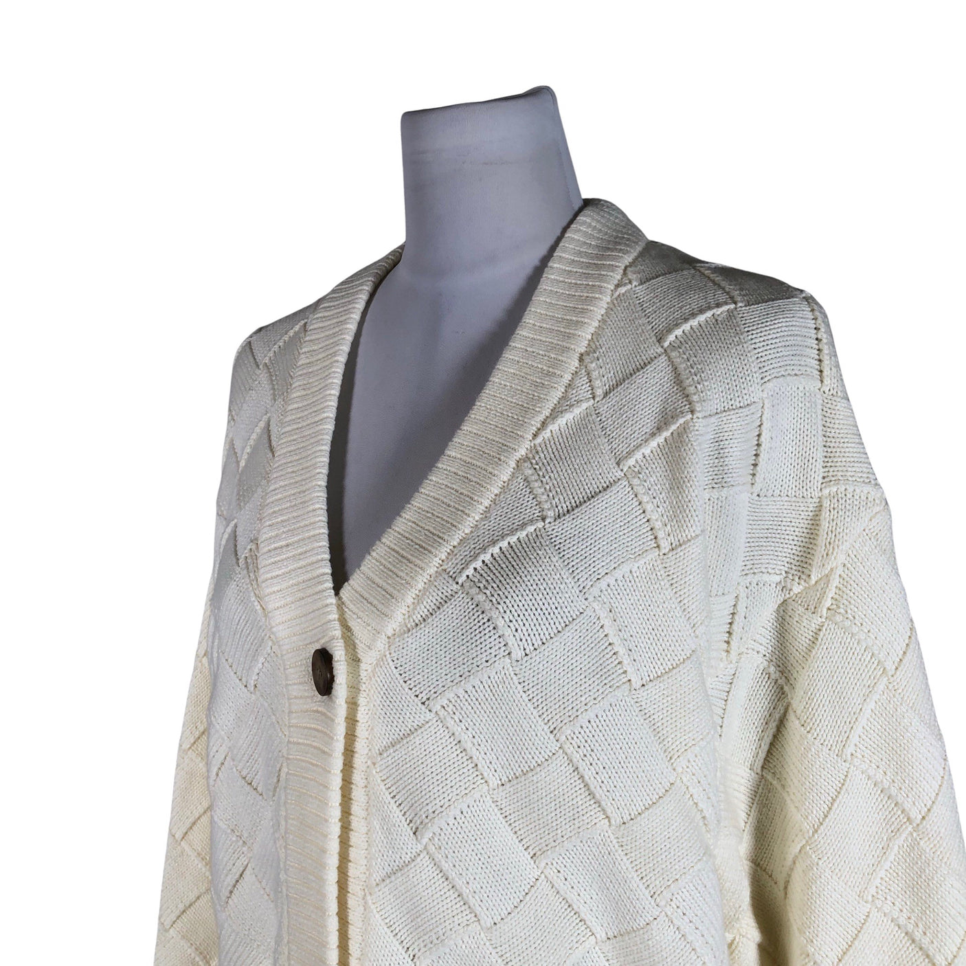 Unisex Gant - Kardigan, suurus 38 - Looduslik valge (3)