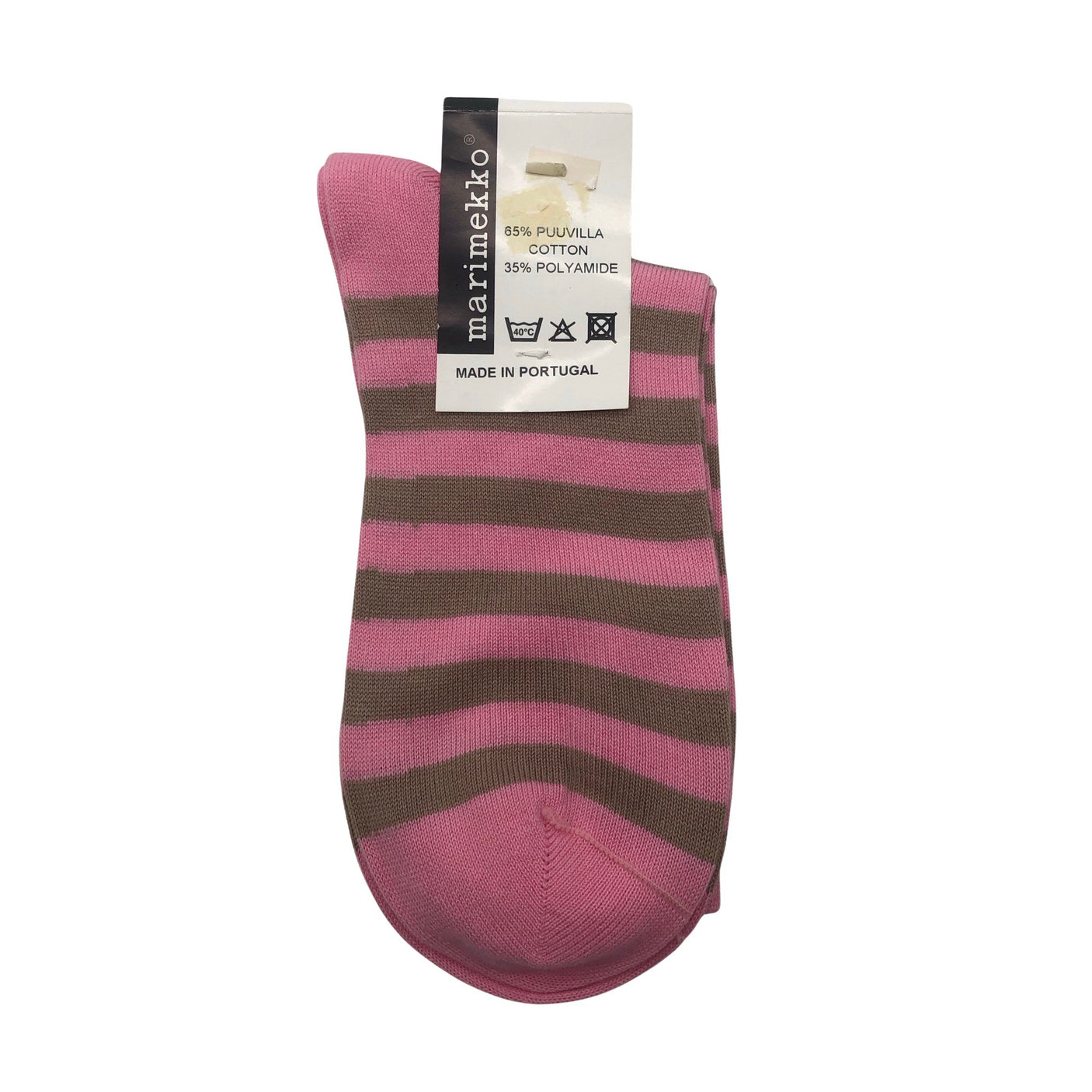 Unisex Marimekko - Sokid, suurus 38 - Heleroosa (1)