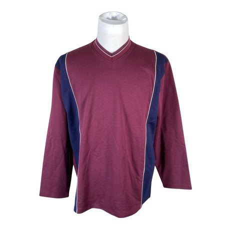 Unisex Nanso - Dressikangast pluus, suurus L - Veinipunane ()