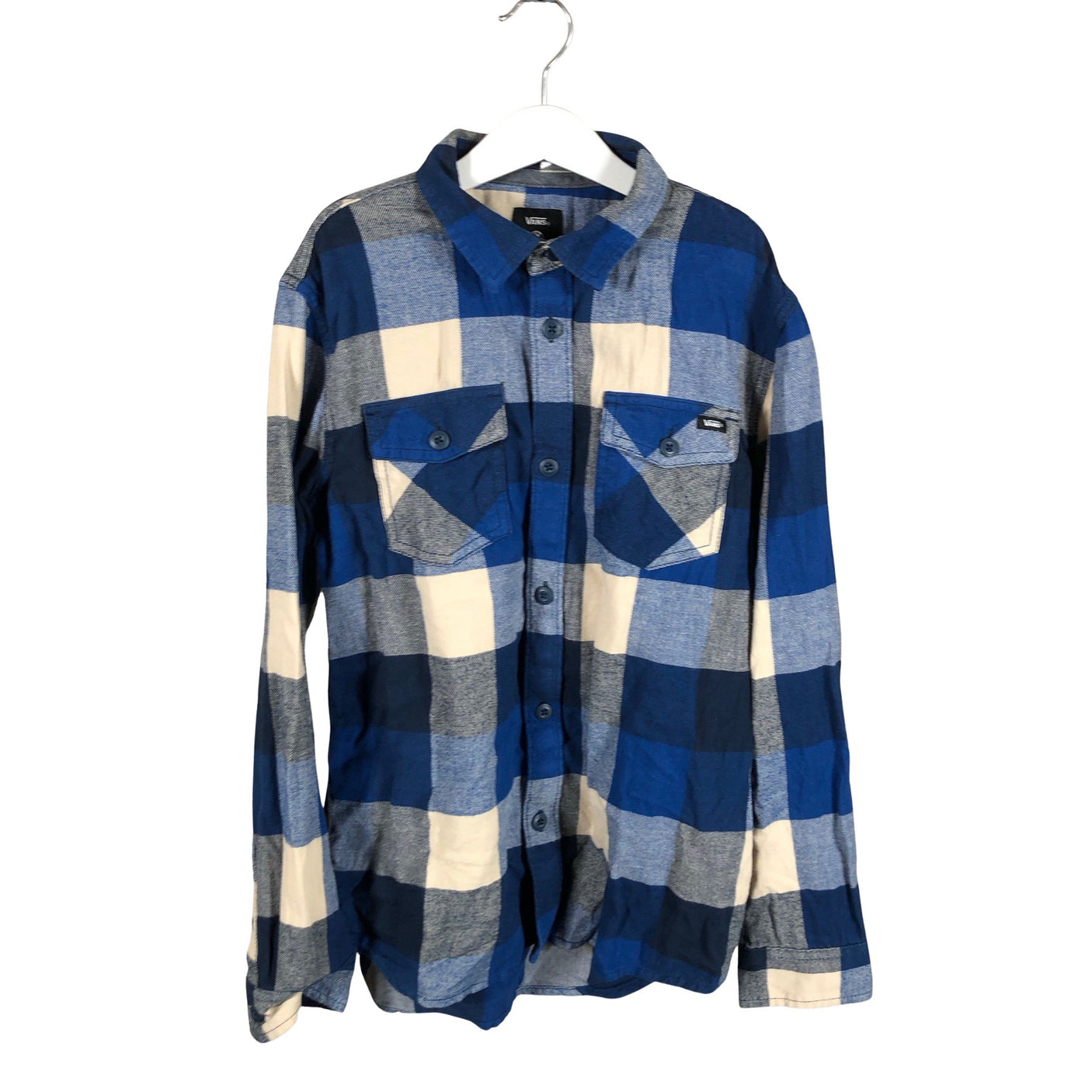 Unisex Vans - Flanellsärk, suurus 146 - 152 - Sinine (1)