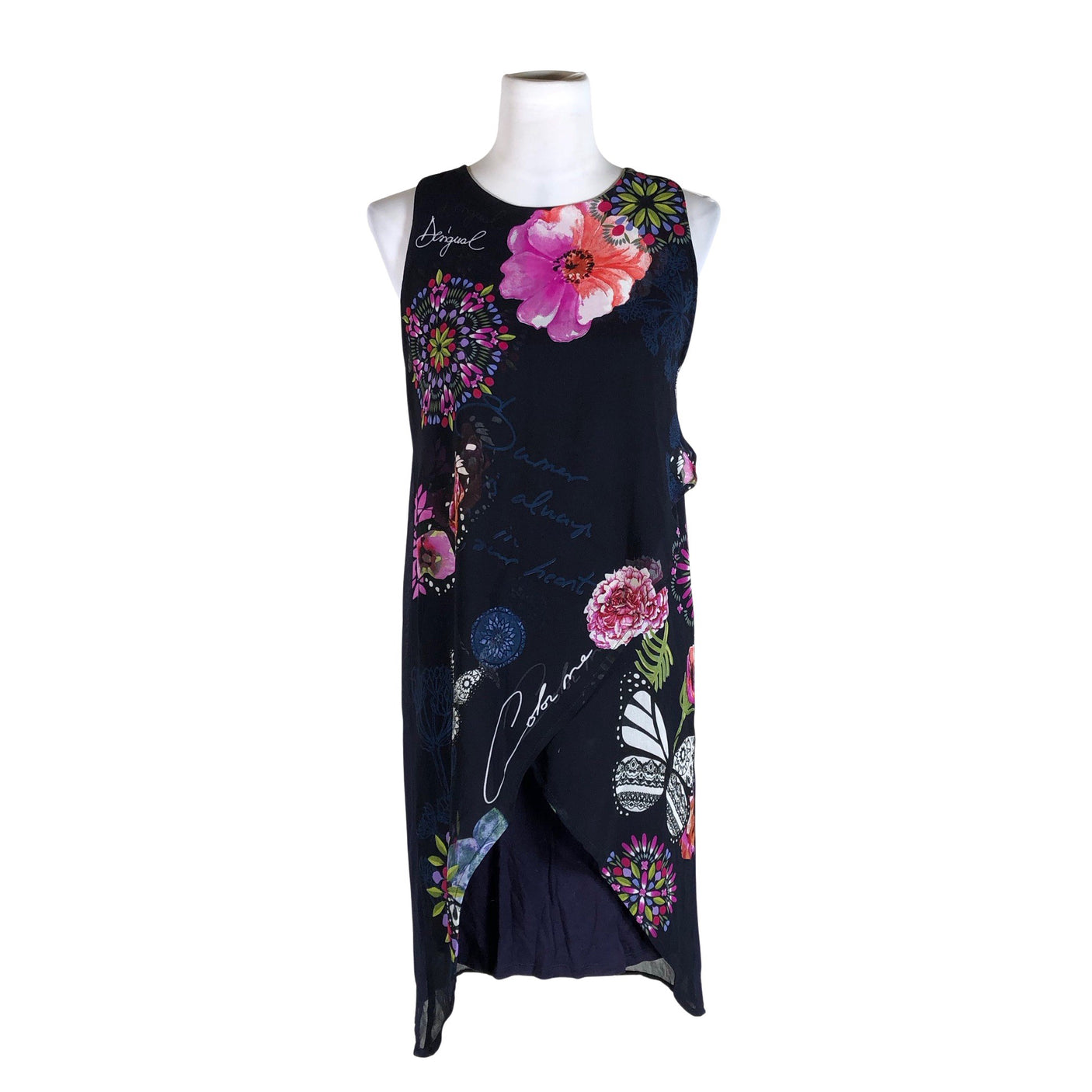 Unisex Desigual - Õhuke kleit, suurus 36 - Hall (1)