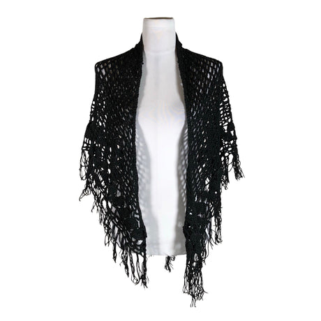 Unisex Handmade - Õlasall, suurus Maxi - Must ()