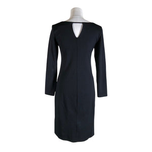 Unisex Nanso - Trikotaažist kleit, suurus 34 - Must (2)
