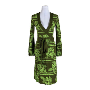 Unisex Nanso - Trikotaažist kleit, suurus 36 - Roheline (1)