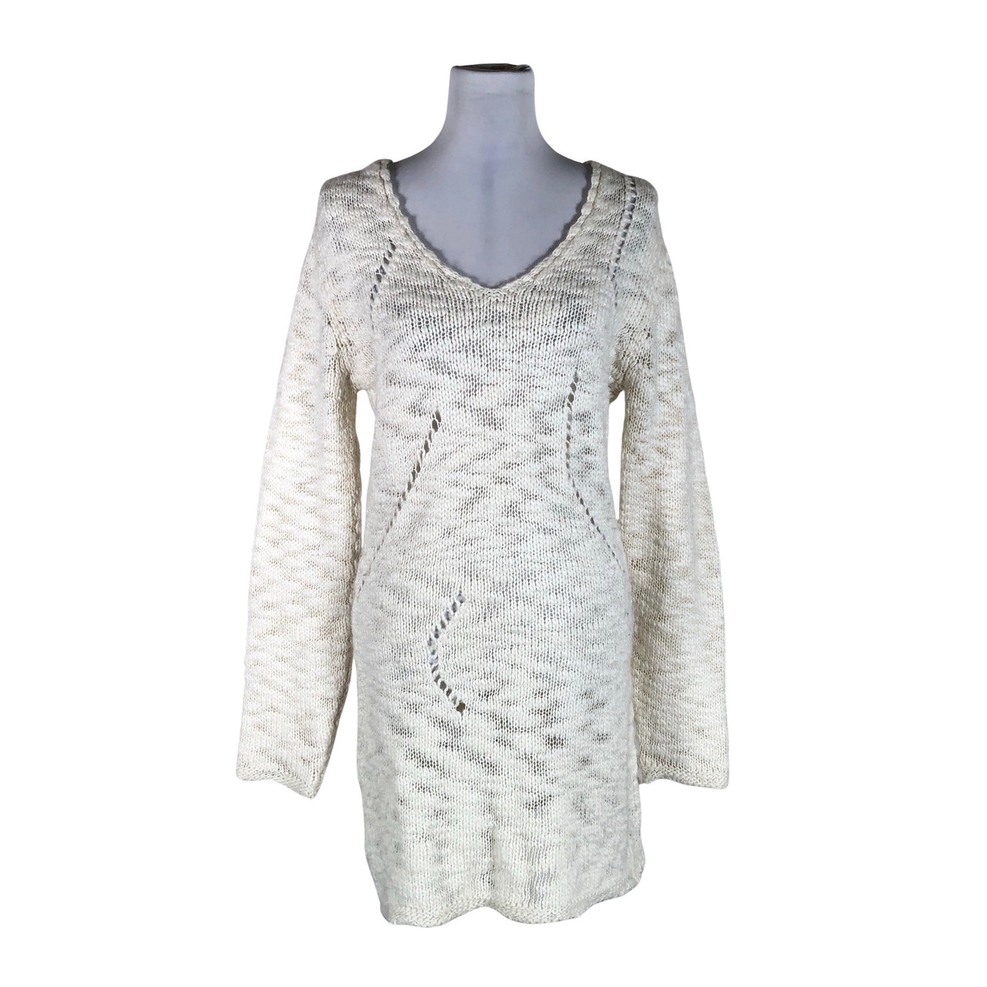 Unisex Marciano by Guess - Kootud kleit, suurus 40 - Looduslik valge (1)