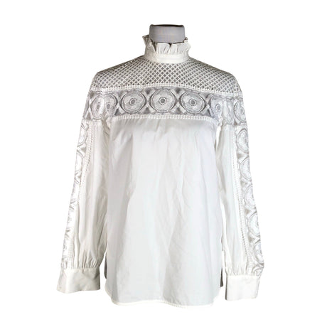 Unisex Sandro Paris - Pluus, suurus 36 - Valge ()