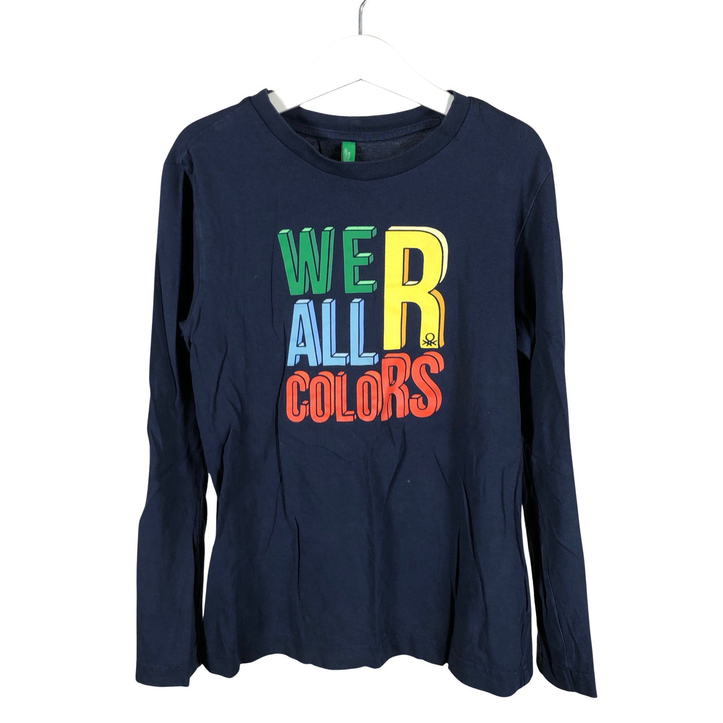 Unisex Benetton - Trikotaažist pluus, suurus 134 - 140 - Sinine (1)