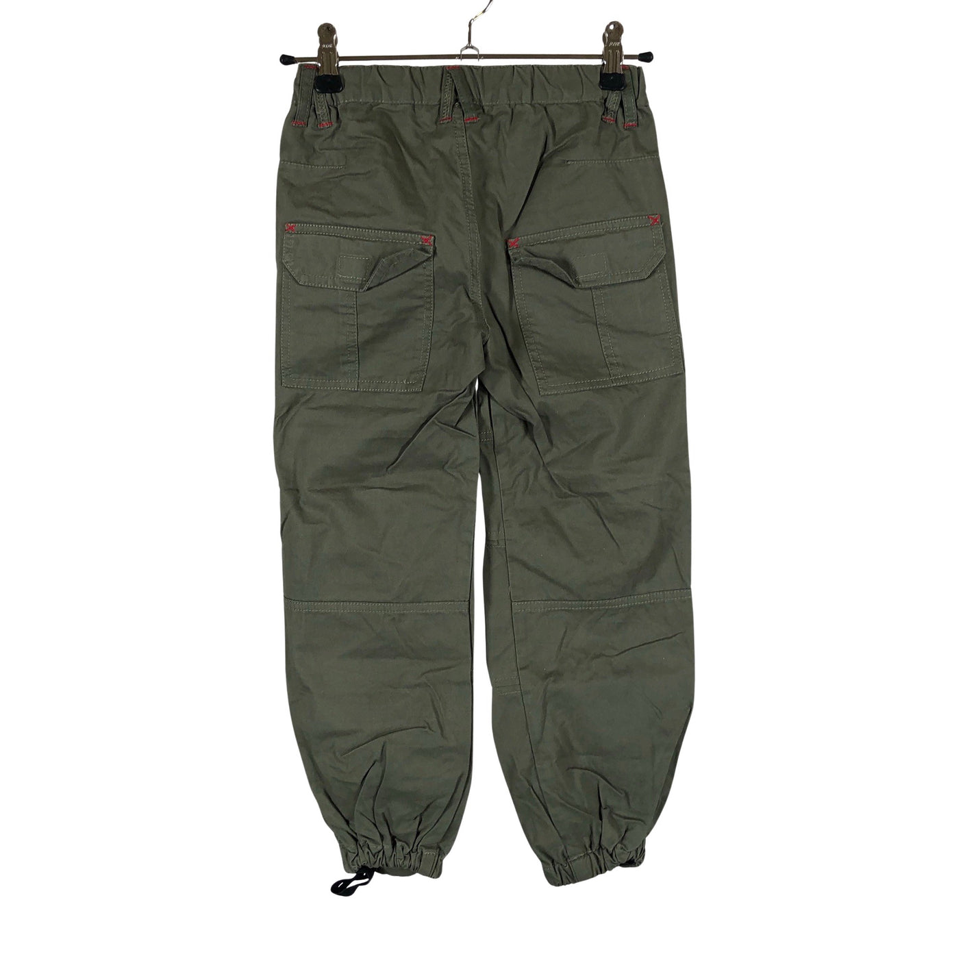 Unisex D&J Familjeklubben - Cargo-püksid, suurus 116 - 122 - Roheline (2)