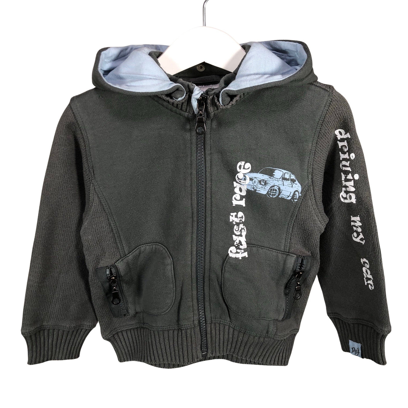 Unisex D&J Familjeklubben - Dressipluus, suurus 86 - 92 - Hall (1)