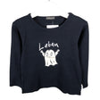Unisex Laban - Trikotaažist pluus, suurus 98 - 104 - Sinine ()