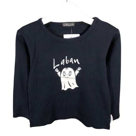 Unisex Laban - Trikotaažist pluus, suurus 98 - 104 - Sinine ()
