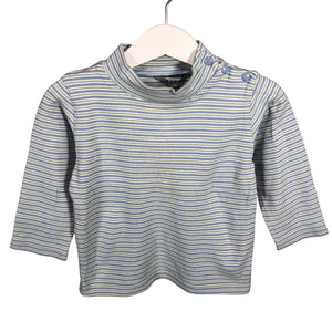 Unisex Bogi - Trikotaažist pluus, suurus 86 - 92 - Helesinine (1)