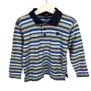 Unisex Bogi - Trikotaažist pluus, suurus 104 - 110 - Sinine (1)