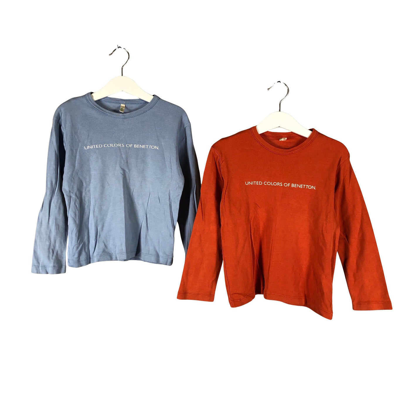 Unisex Benetton - Trikotaažist pluus, suurus 104 - 110 - Oranž (1)