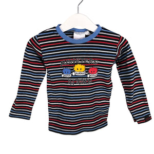 Unisex D&J Familjeklubben - Trikotaažist pluus, suurus 86 - 92 - Must (1)