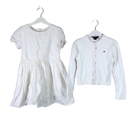 Unisex Polarn O. Pyret - Mitteveniv kleit, suurus 116 - 122 - Valge ()