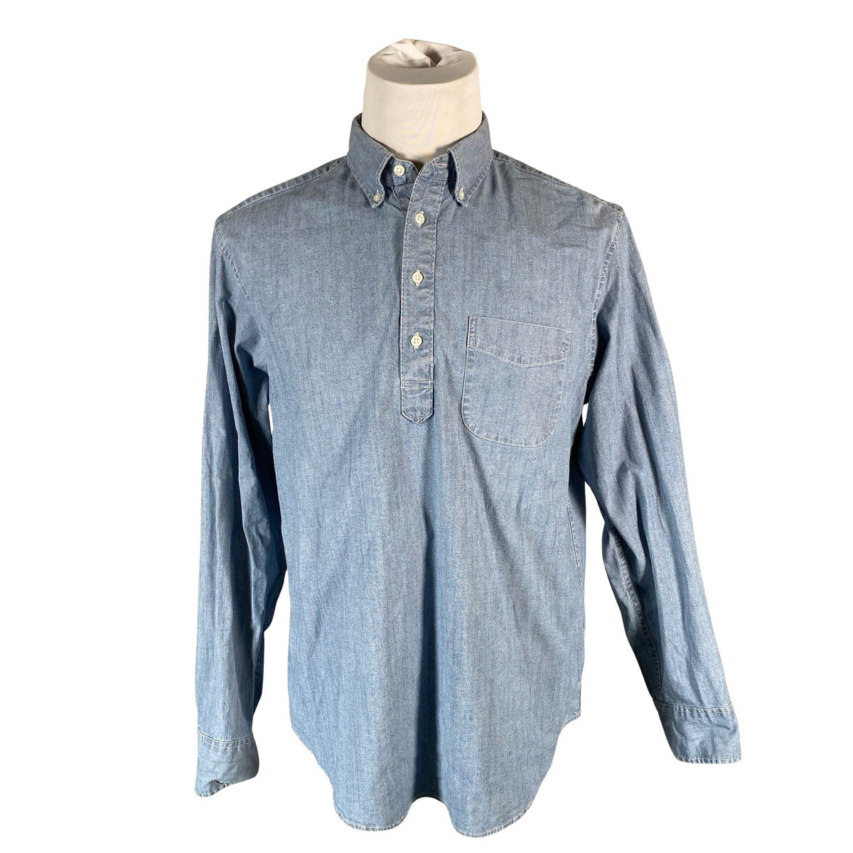 Unisex J.Crew - Triiksärk, suurus M - Helesinine (1)