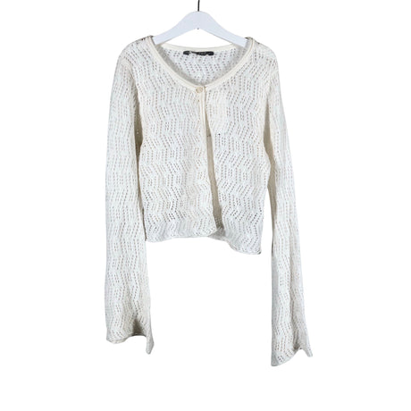 Unisex Lindex - Kardigan, suurus 146 - 152 - Looduslik valge ()