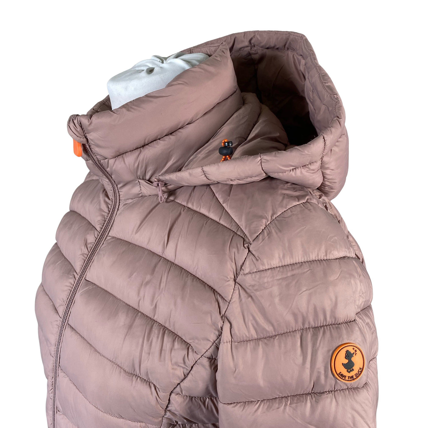 Unisex Save The Duck - Õhem talvejope, suurus 42 - Heleroosa (3)