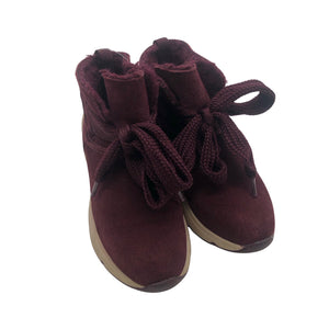 Unisex Baden - Poolsaapad, suurus 39 - Veinipunane (2)