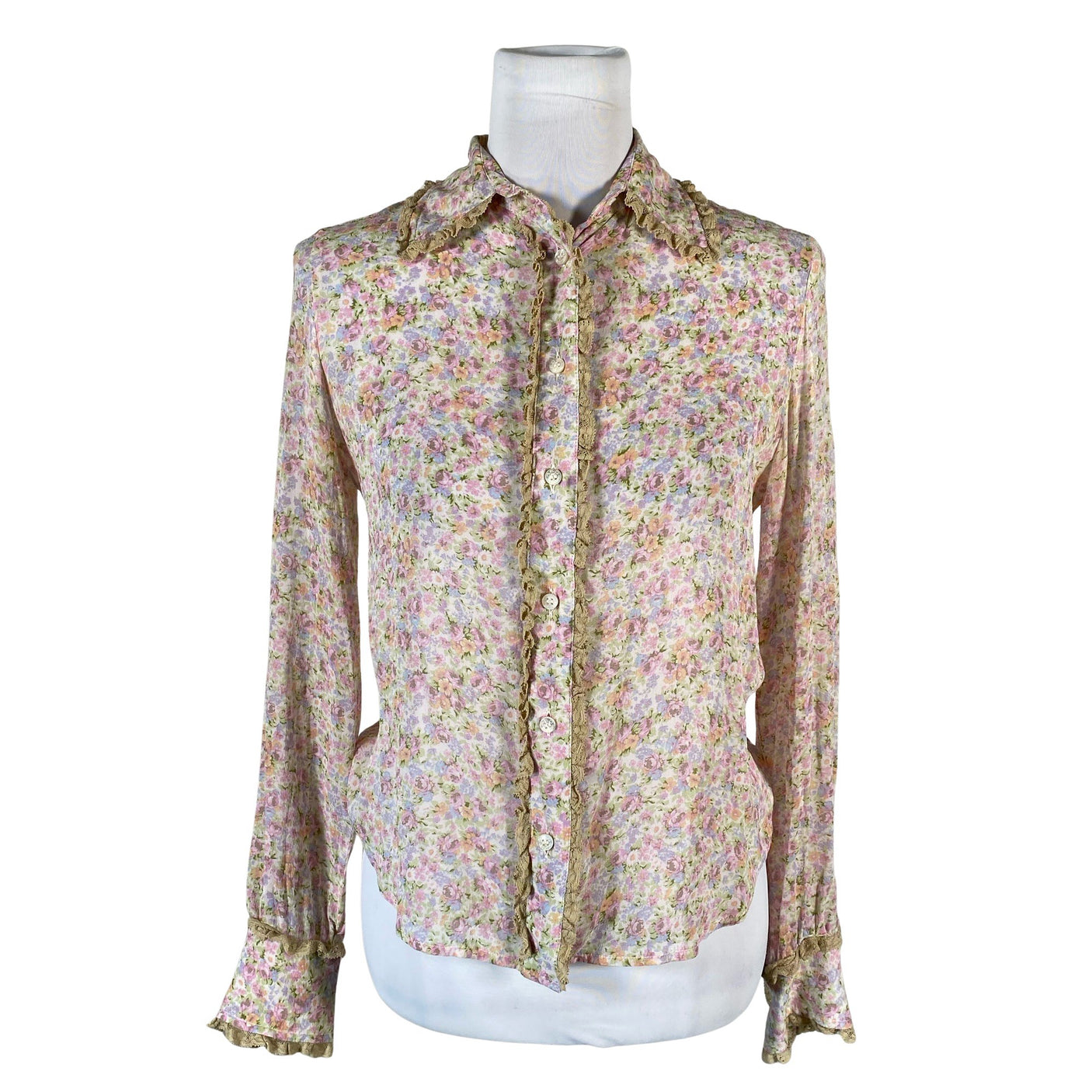 Unisex Red Valentino - Pluus, suurus 34 - Heleroosa (1)