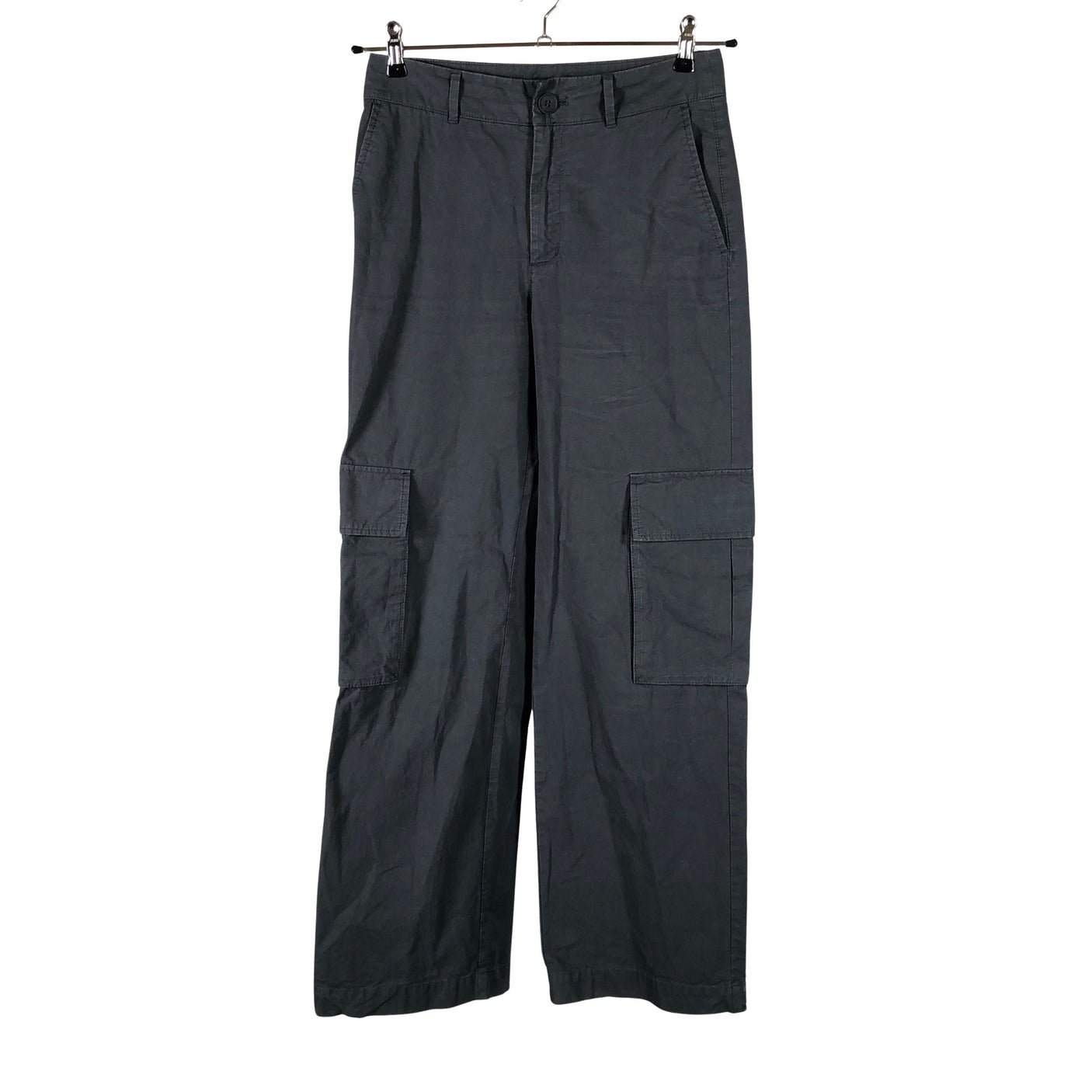 Unisex Lindex - Cargo-püksid, suurus 34 - Hall (1)