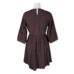 Unisex NOSH - Mitteveniv kleit, suurus 32 - Pruun (2)