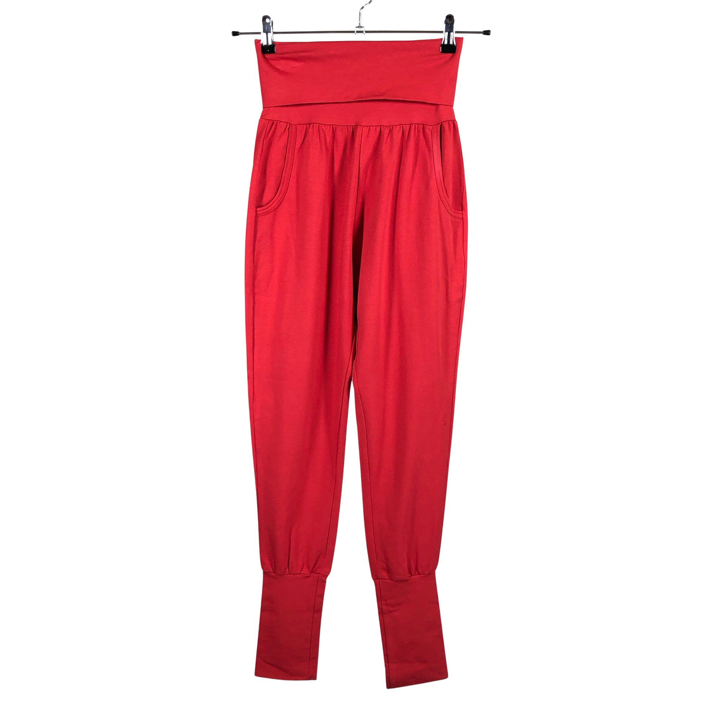 Unisex NOSH - Trikotaažist püksid, suurus 32 - Punane (1)