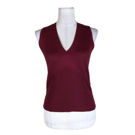 Unisex InWear - Trikotaažist topp, suurus 36 - Veinipunane ()