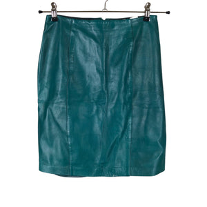 Unisex Evan Davies - Nahkseelik, suurus 36 - Roheline (1)