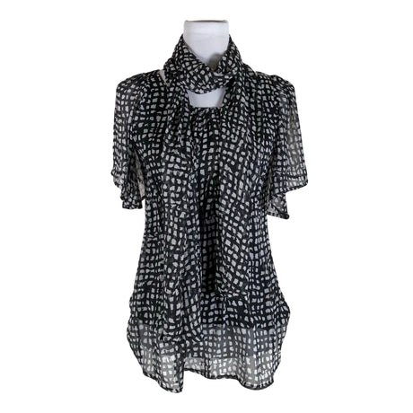 Unisex Voglia - Lühikeste käistega pluus, suurus 34 - Must ()