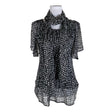 Unisex Voglia - Lühikeste käistega pluus, suurus 34 - Must ()