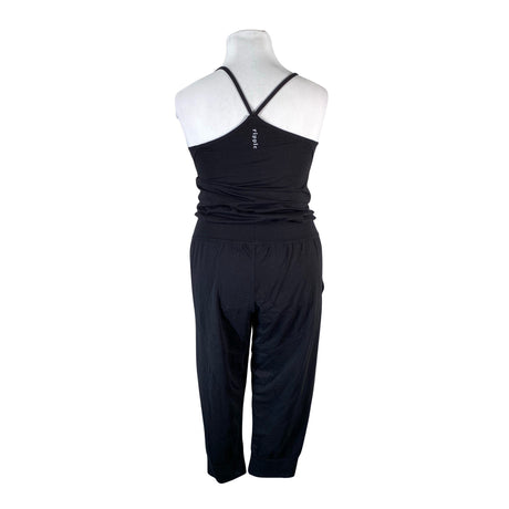 Unisex Ripple Yogawear - Pükskostüüm, suurus 44 - Must (2)