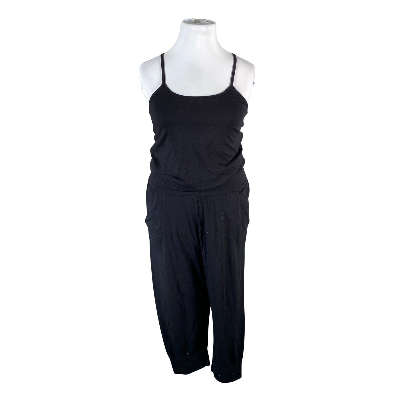 Unisex Ripple Yogawear - Pükskostüüm, suurus 44 - Must (1)