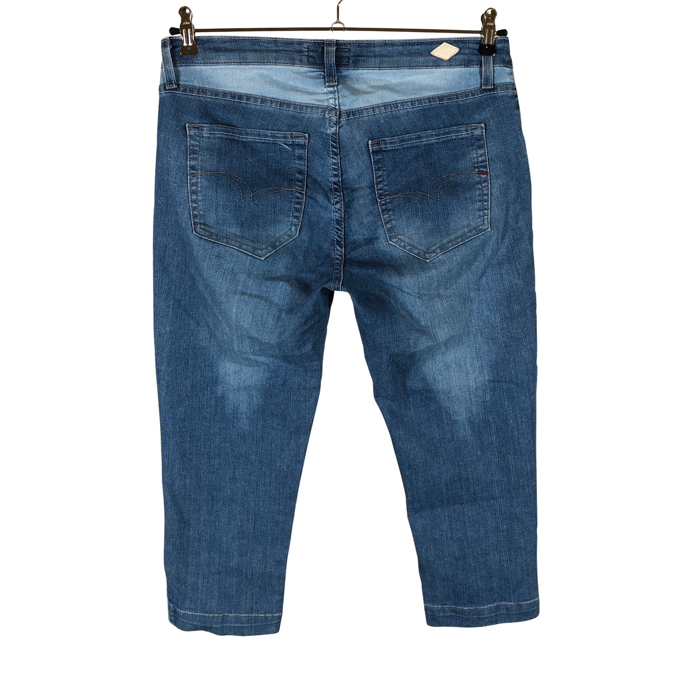 Unisex Lee Cooper - Teksast poolpikad püksid, suurus W32 - Helesinine (2)