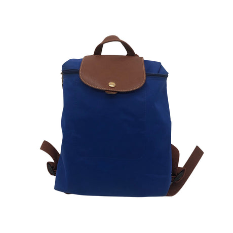 Unisex Longchamp - Seljakott, suurus Midi - Sinine ()