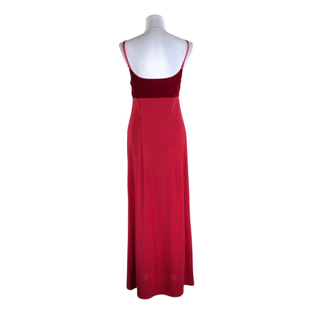 Unisex Message - Trikotaažist kleit, suurus 38 - Punane (2)
