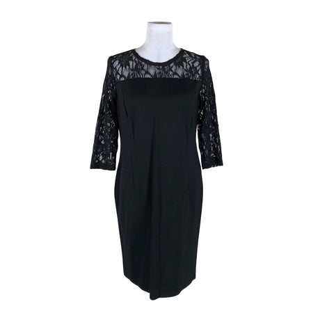 Unisex Voglia - Trikotaažist kleit, suurus 38 - Must ()