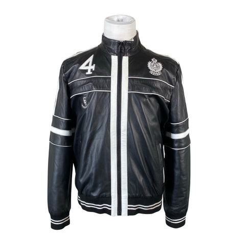 Unisex Silvio Tossi - Nahktagi, suurus L - Must ()