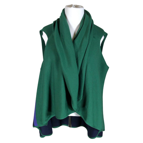 Unisex Annikki Karvinen - Kootud vest, suurus 42 - Roheline ()