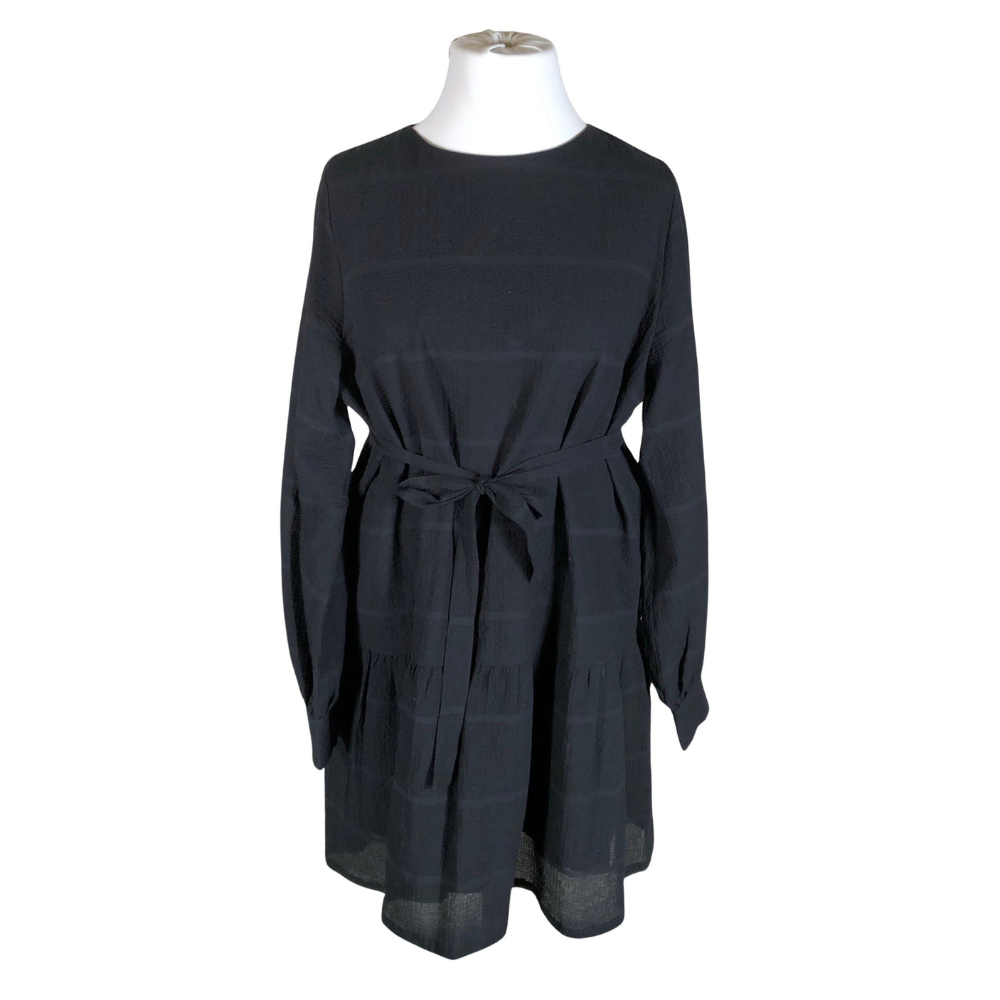 Unisex Gauhar - Mitteveniv kleit, suurus 42 - Must (1)
