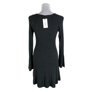 Unisex Nanso - Kootud kleit, suurus 36 - Hall (2)