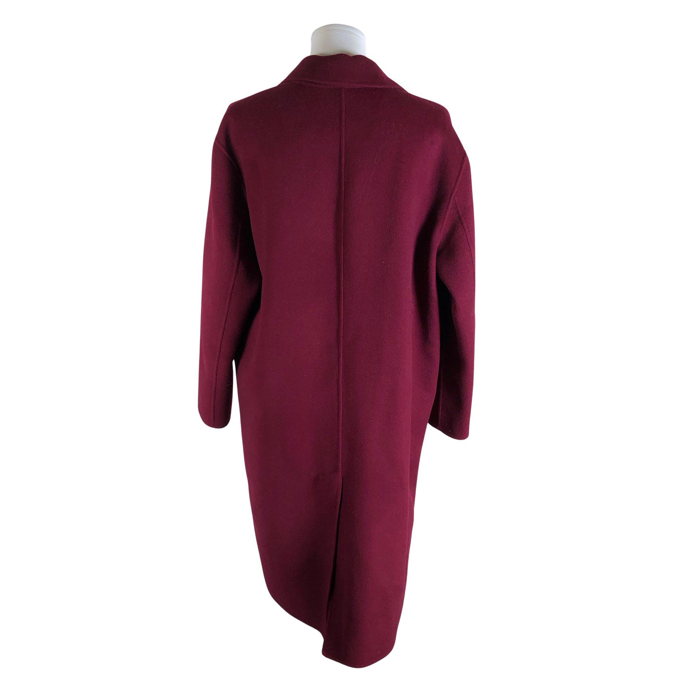 Unisex Massimo Dutti - Villane mantel, suurus 40 - Lilla (2)