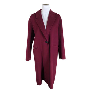 Unisex Massimo Dutti - Villane mantel, suurus 40 - Lilla (1)