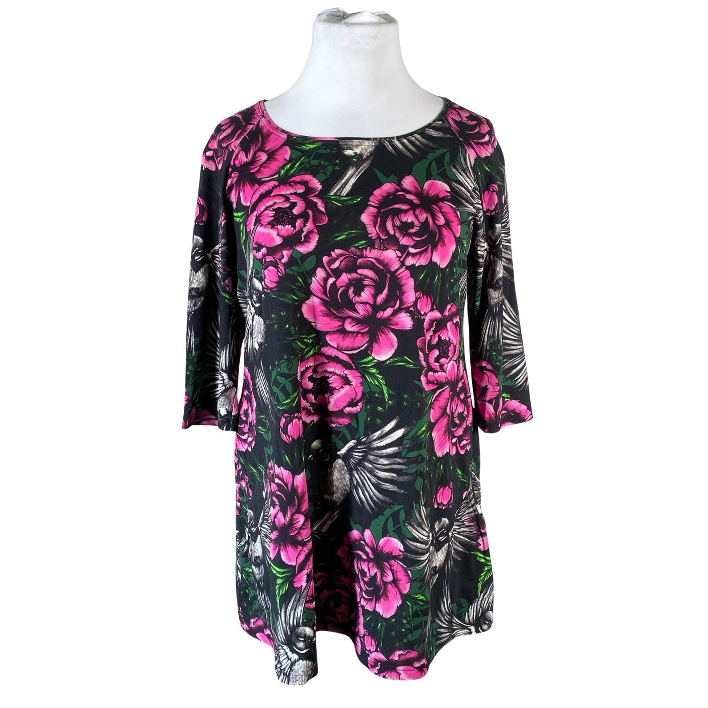 Unisex Ehta - Trikotaažist kleit, suurus 42 - Must (1)