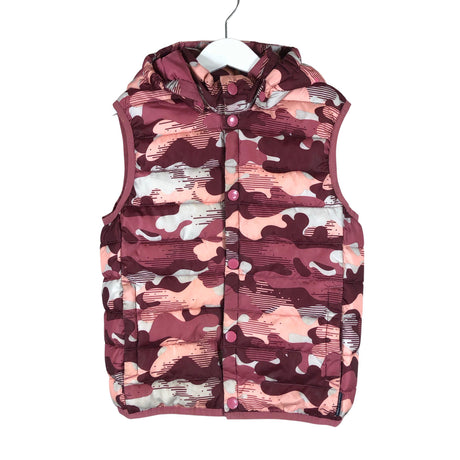 Unisex Polarn O. Pyret - Õuevest, suurus 122 - 128 - Veinipunane ()