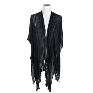 Unisex Anna Field - Õlasall, suurus Maxi - Must (1)