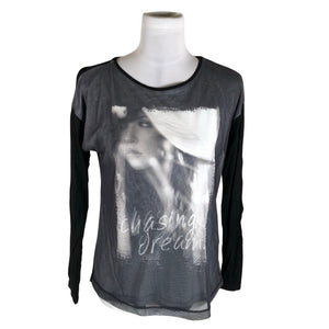 Unisex me&i - Pluus, suurus 36 - Must (1)