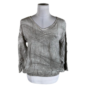 Unisex Bohéme - Pluus, suurus 36 - Hall (1)