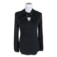 Unisex me&i - Trikotaažist pluus, suurus 34 - Must ()